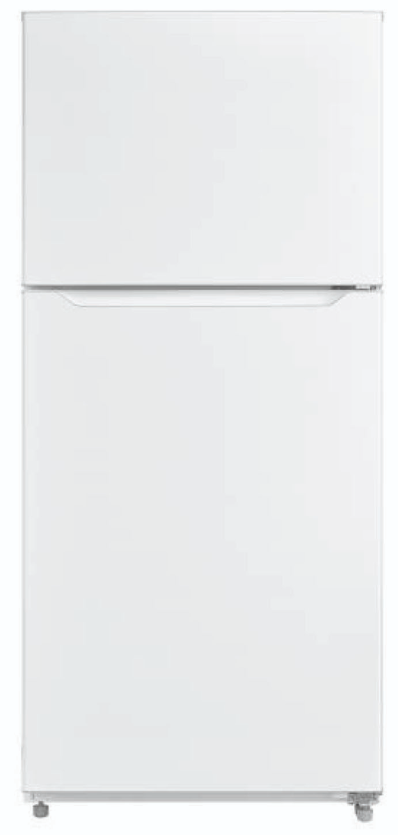 CONSERVATOR 18.0 Cubic Foot Top Mount Refrigerator with Pocket Handle
Adjustable Legs
Temperature Control
Frost Free Design
Energy Star Rated in White