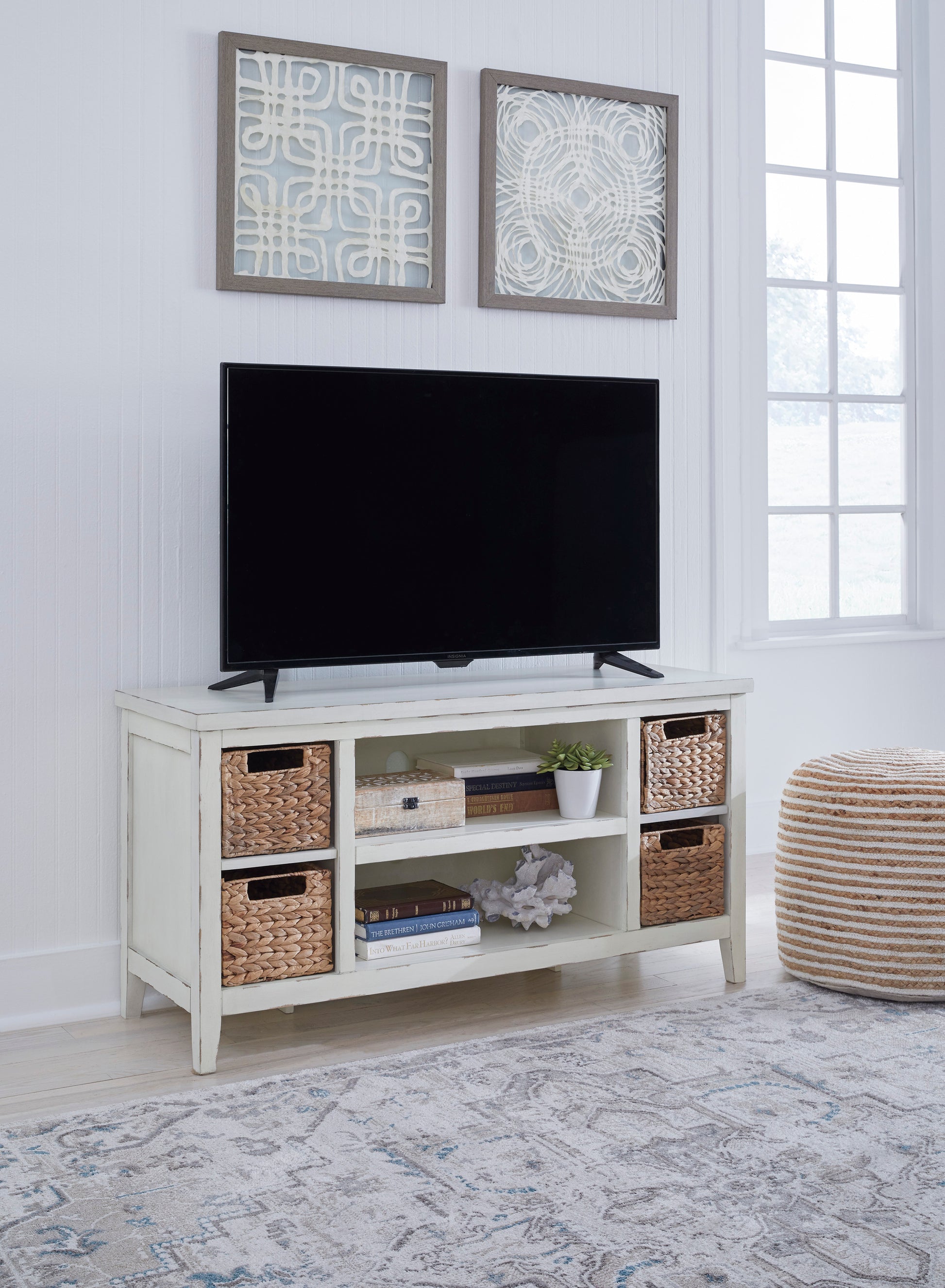 Mirimyn 47" TV Stand Blue