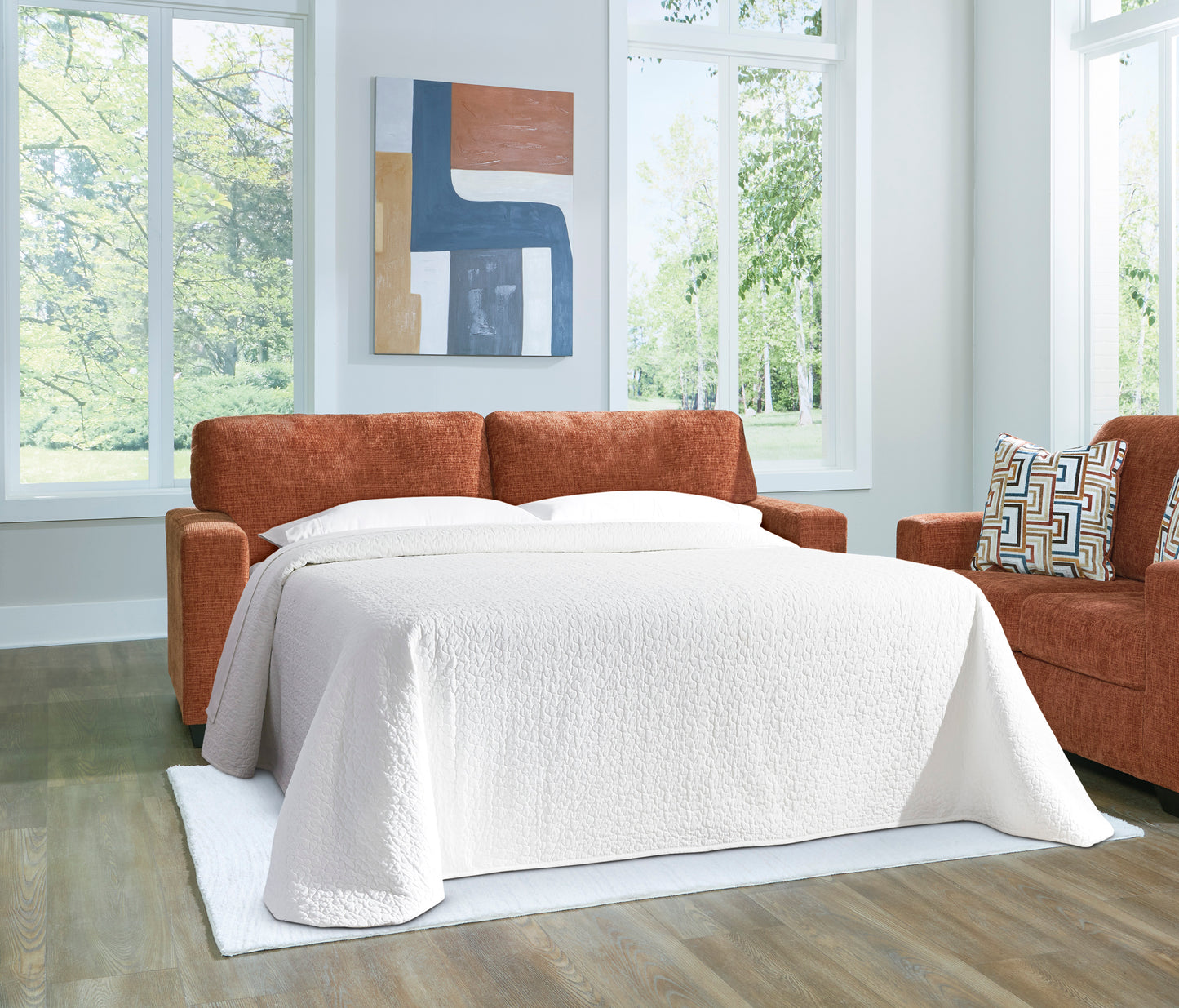 Aviemore queen sleeper open spice
