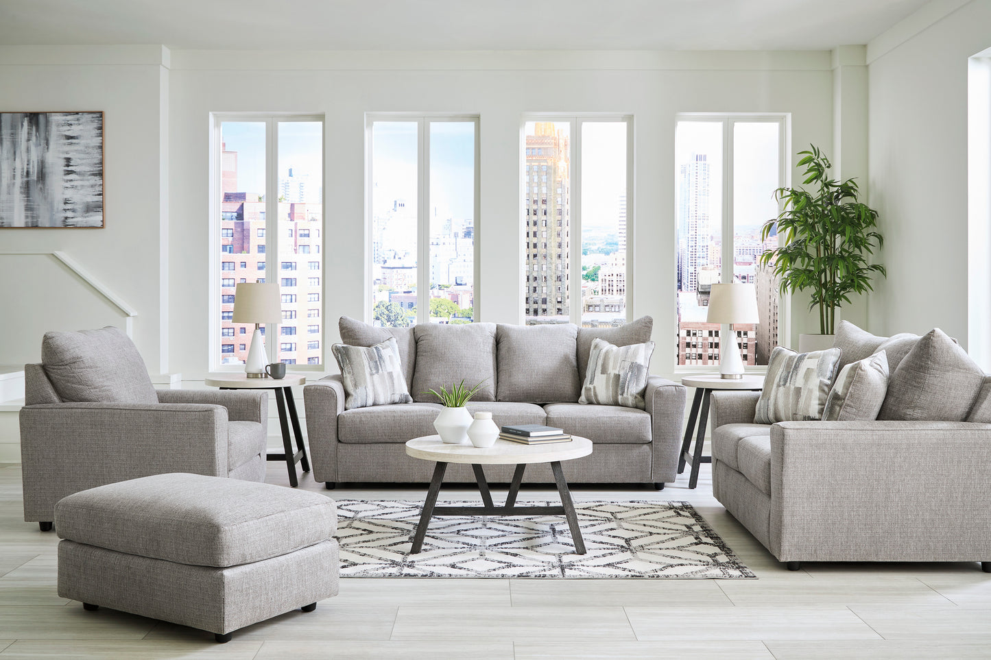 Stairatt living room set anchor color