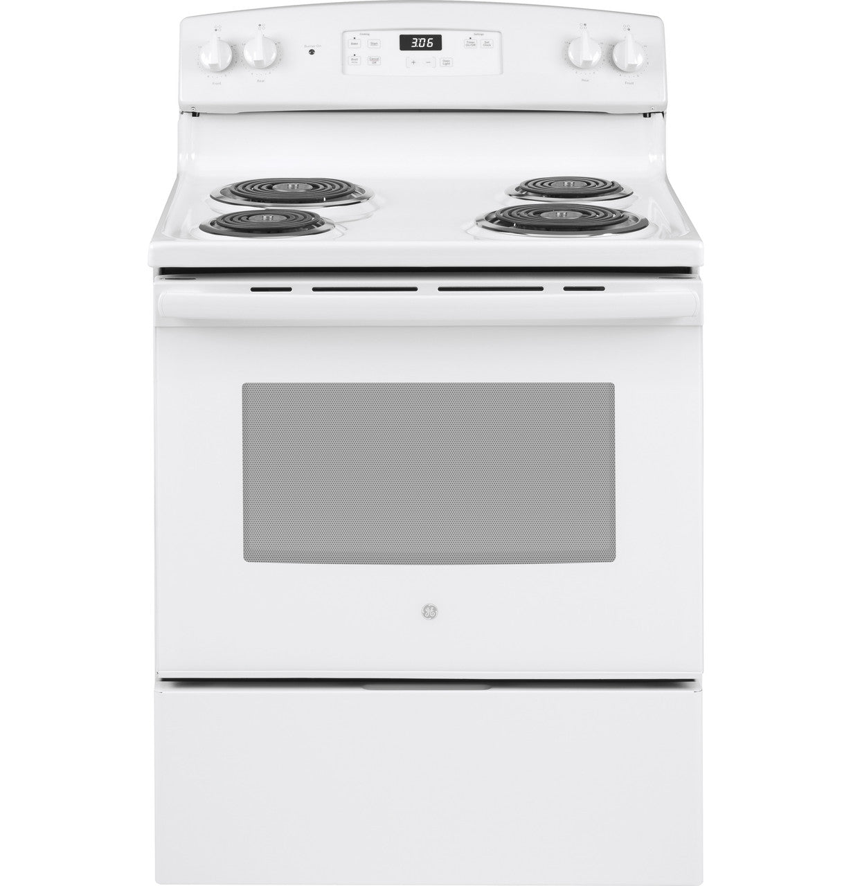 GE 30" Freestanding Coil Electric Range