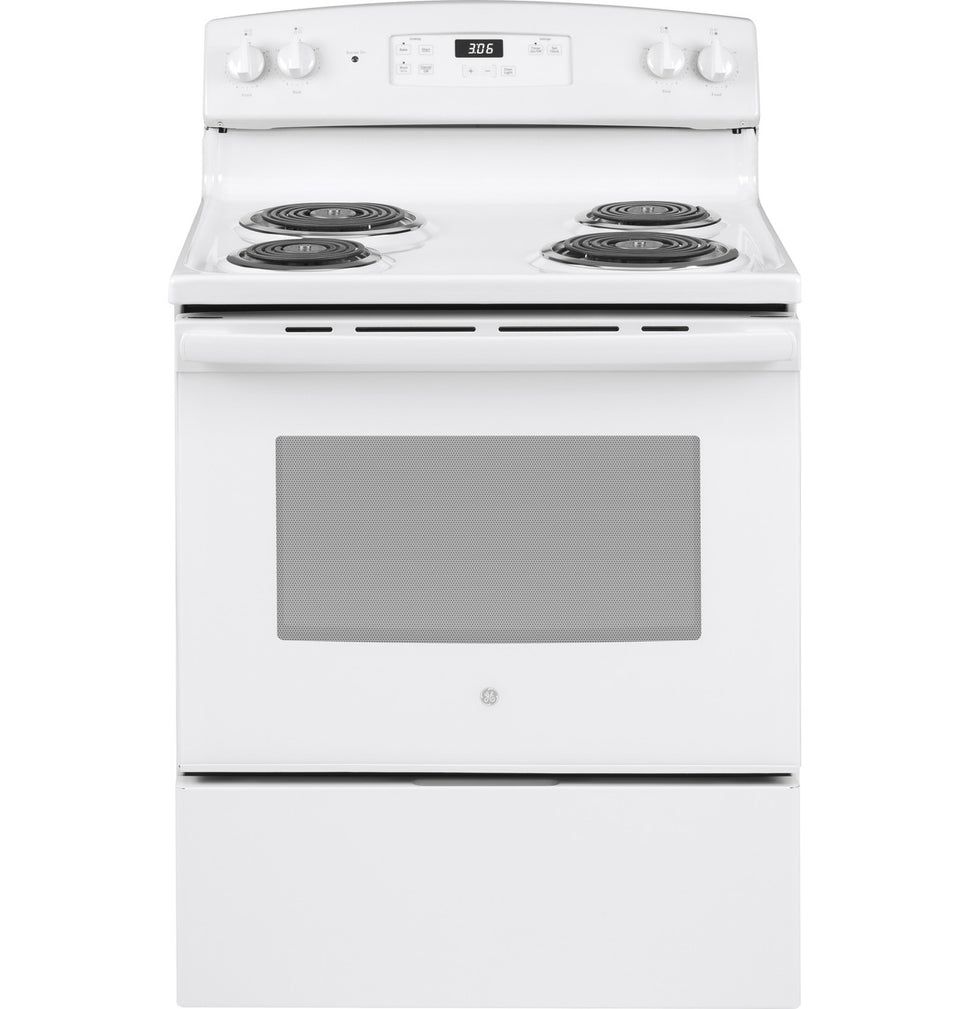 GE 30" Freestanding Coil Electric Range