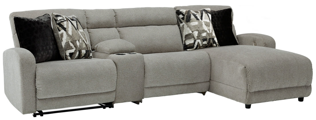 Colleyville sofa with chaise and console