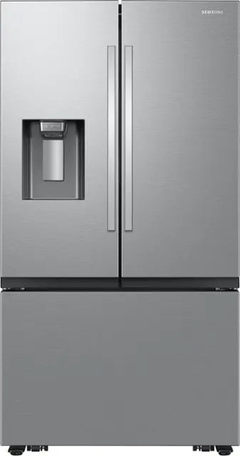 31 cu. ft. Mega Capacity 3-Door French Door Refrigerator with Four Types of Ice in Stainless Steel