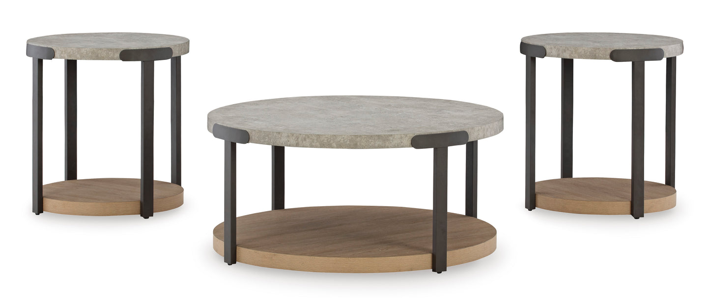 Darthurst coffee table and two end tables set