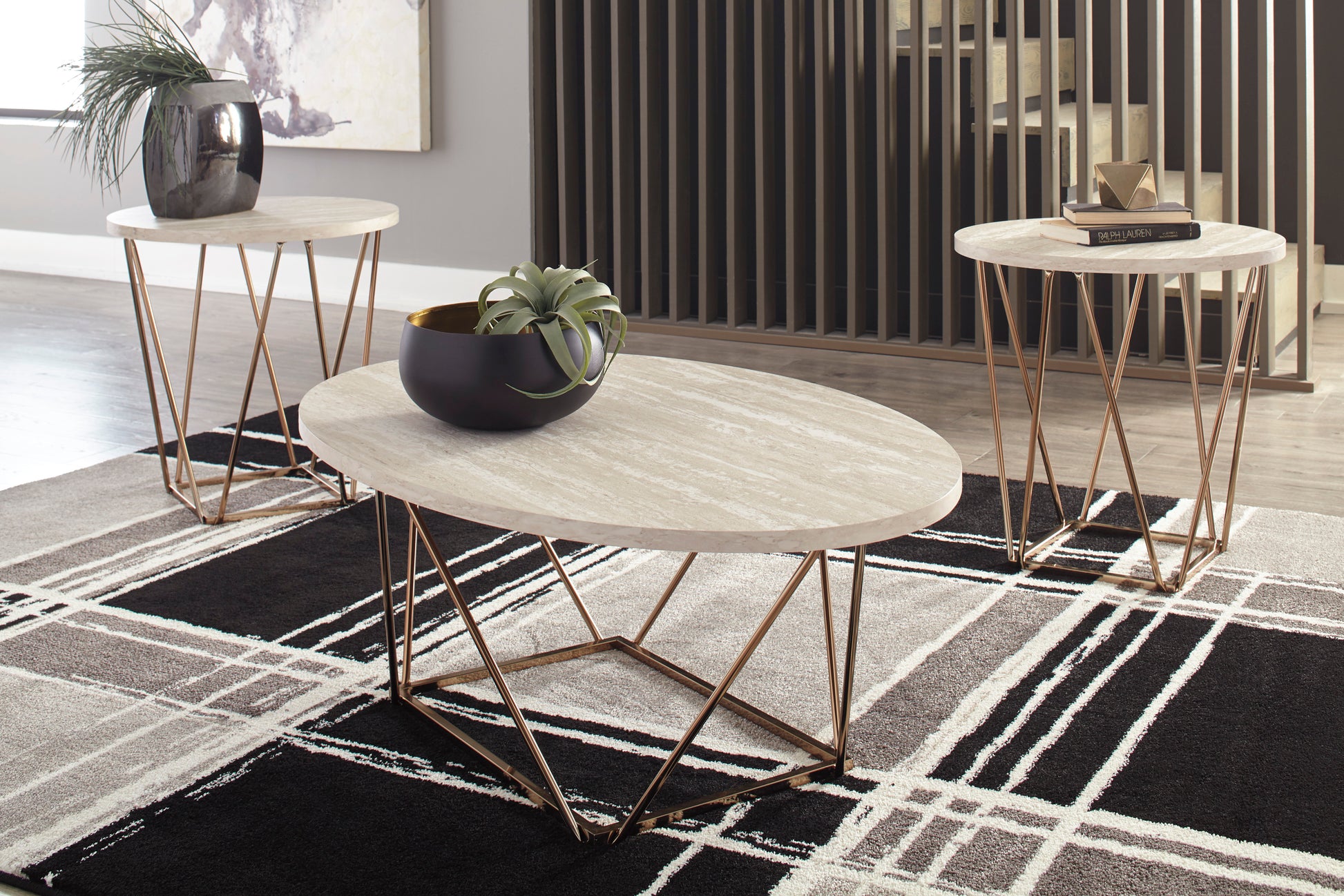 Tarica Accent Table Set
