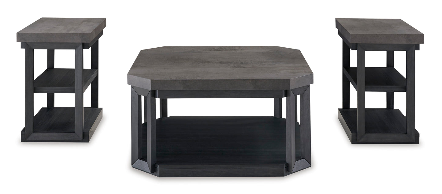Bonilane coffee table and two end tables set