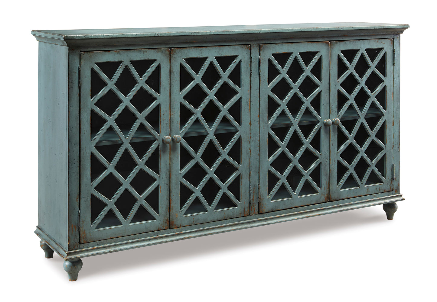 Mirimyn blue Accent Cabinet