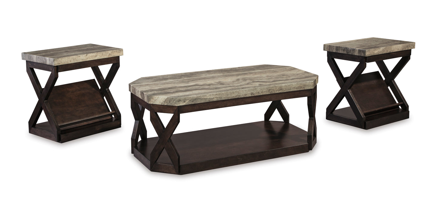 Radilyn Coffee Table And two End Table Set
