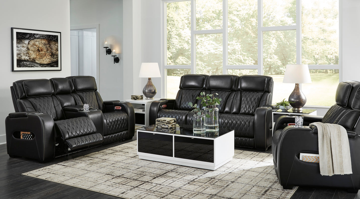Boyington living room set black color
