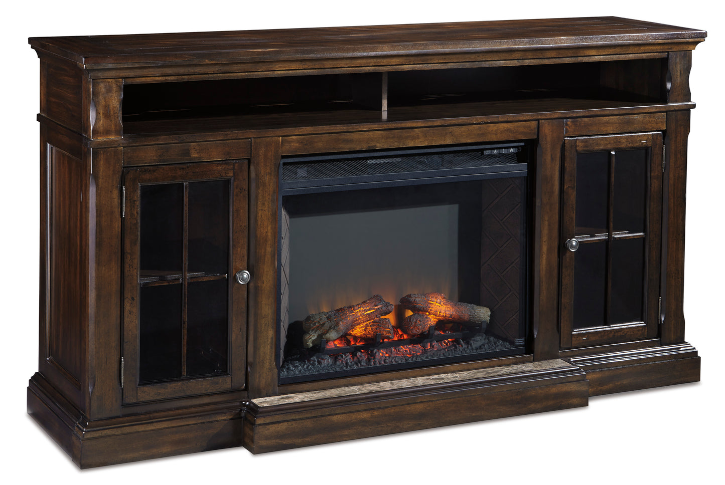 Roddinton TV Stand with Fireplace